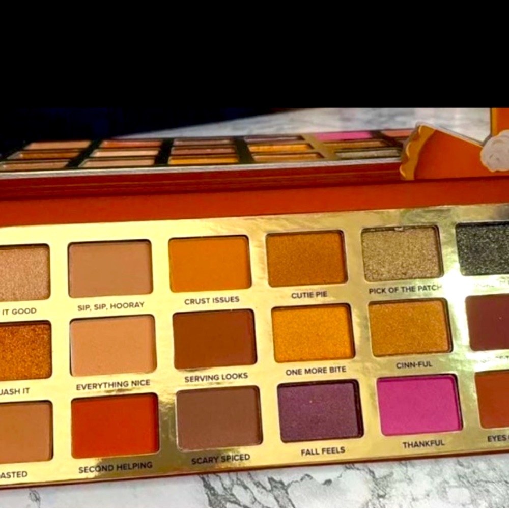 New Too Faced Pumpkin Spice Second Slice Eyeshadow Palette - Picture 8 of 17